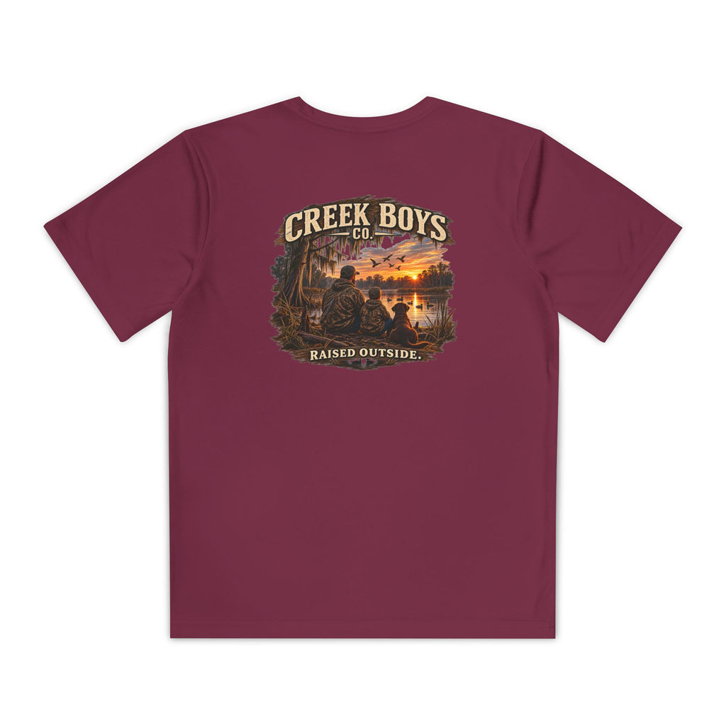 Raised Outside – Youth Duck Camp Tee