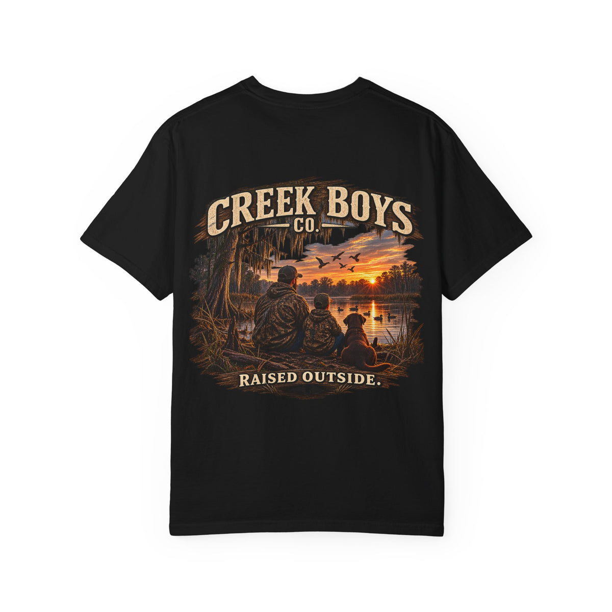 Raised Outside Duck Camp Tee