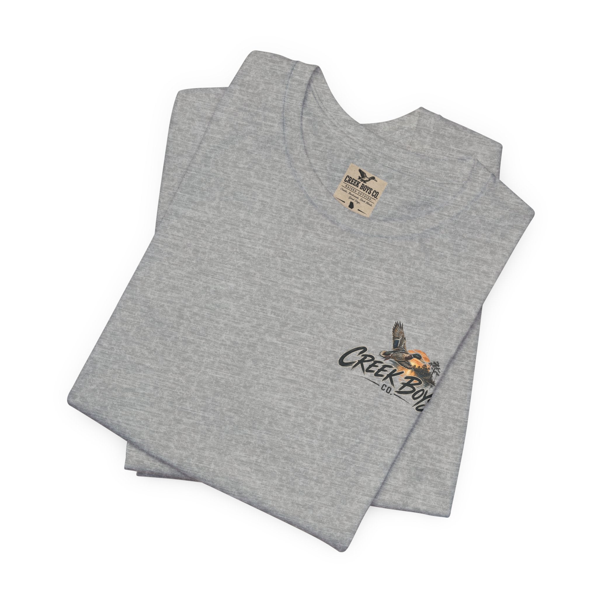 Raised Outside – Premium Creek Run Tee
