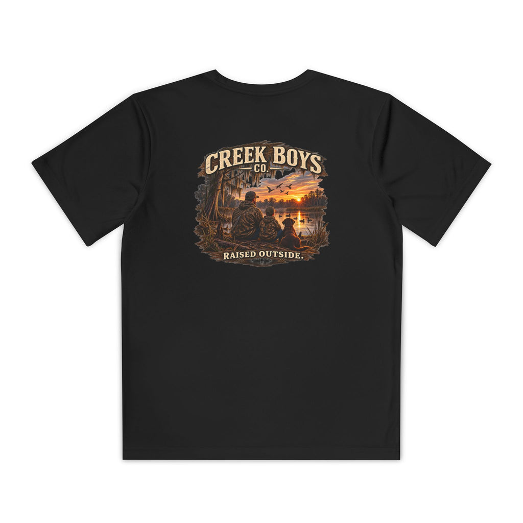 Raised Outside – Youth Duck Camp Tee