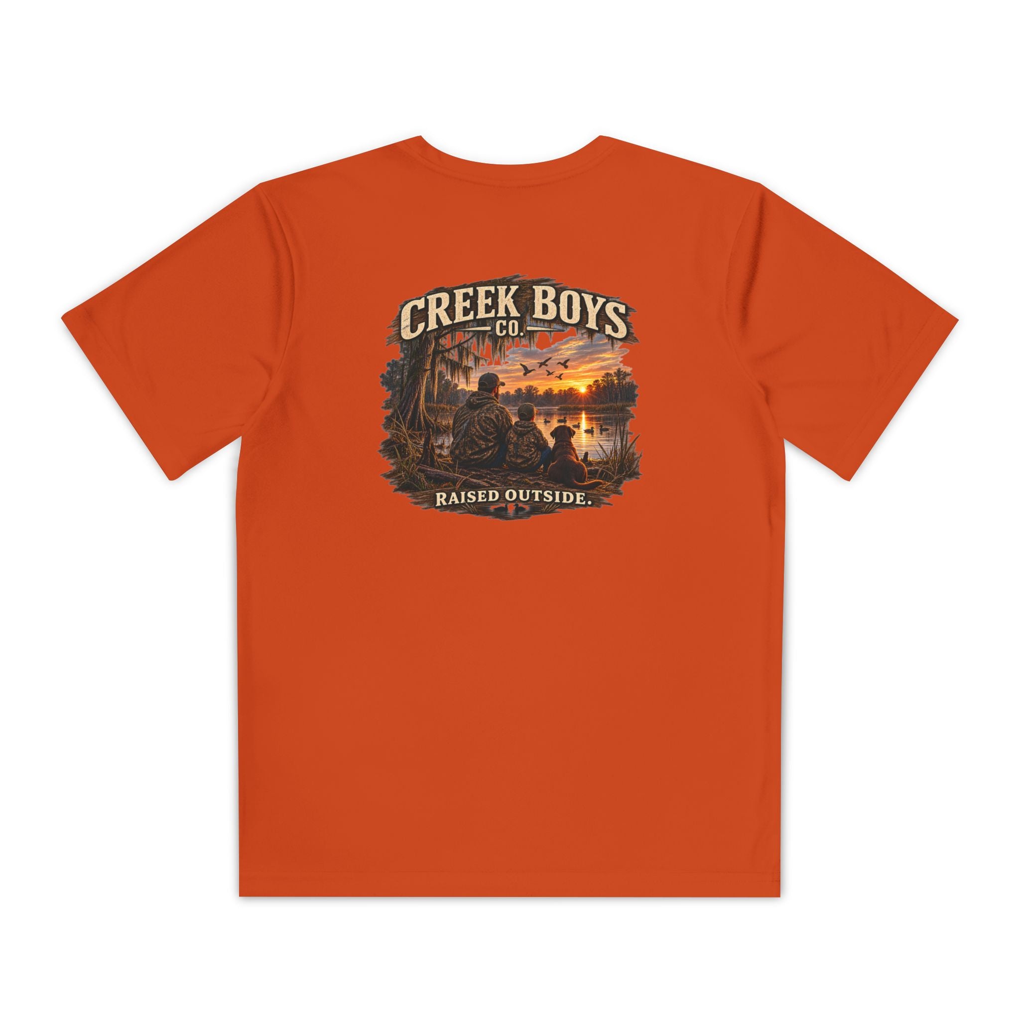 Raised Outside – Youth Duck Camp Tee