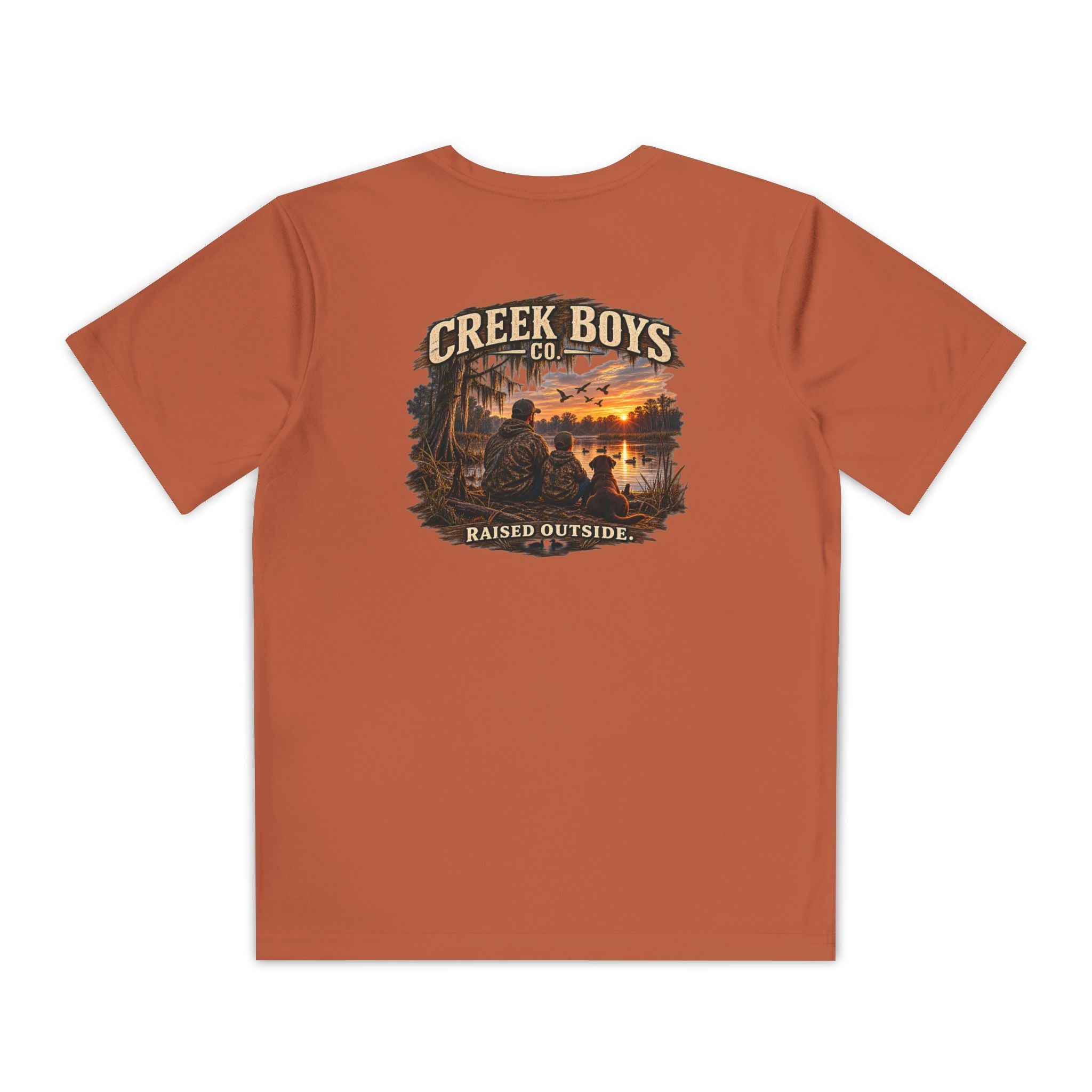 Raised Outside – Youth Duck Camp Tee