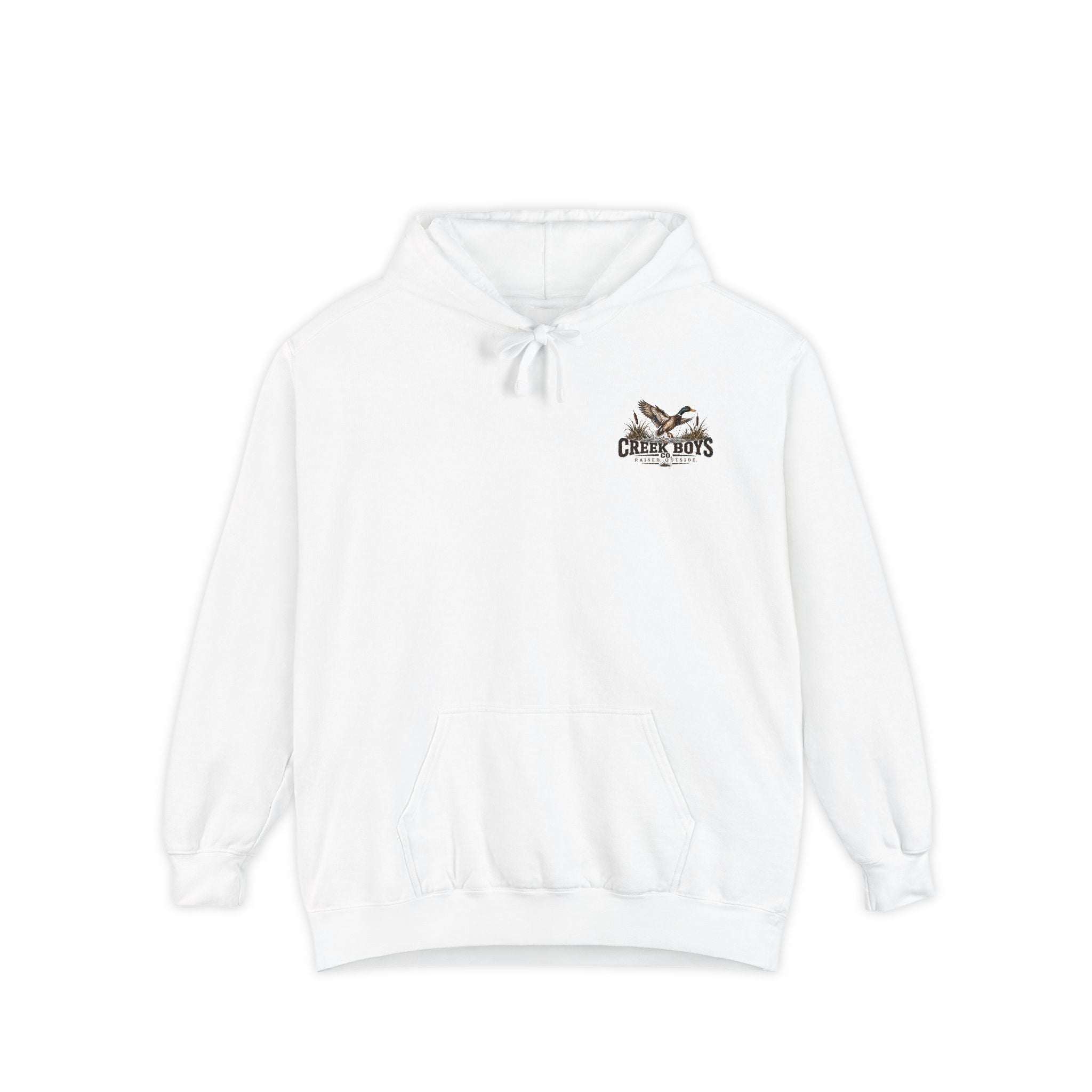 Raised Outside Duck Camp Premium Hoodie