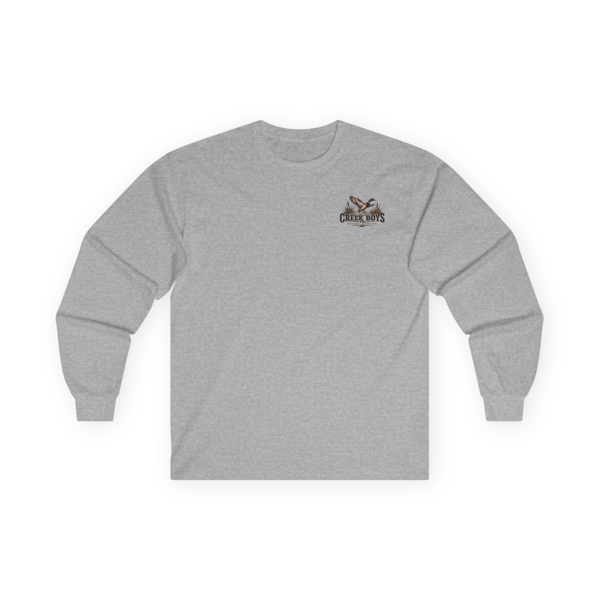 Creek Boys "Raised Outside"“ Duck Camp Long Sleeve Tee