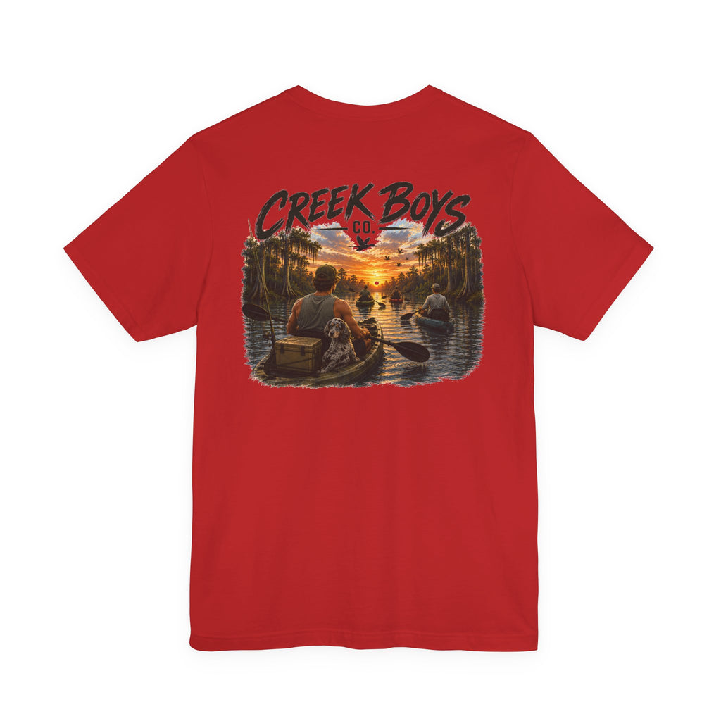 Raised Outside – Premium Creek Run Tee