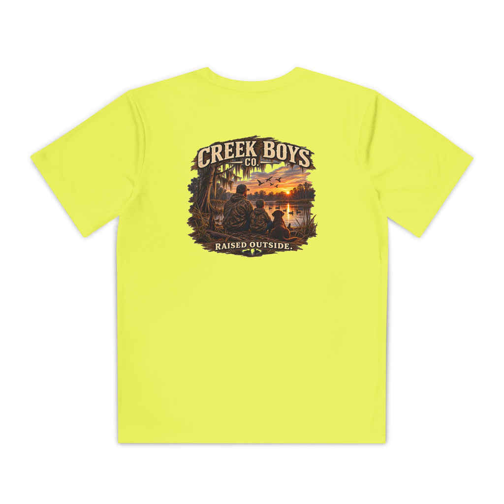 Raised Outside – Youth Duck Camp Tee