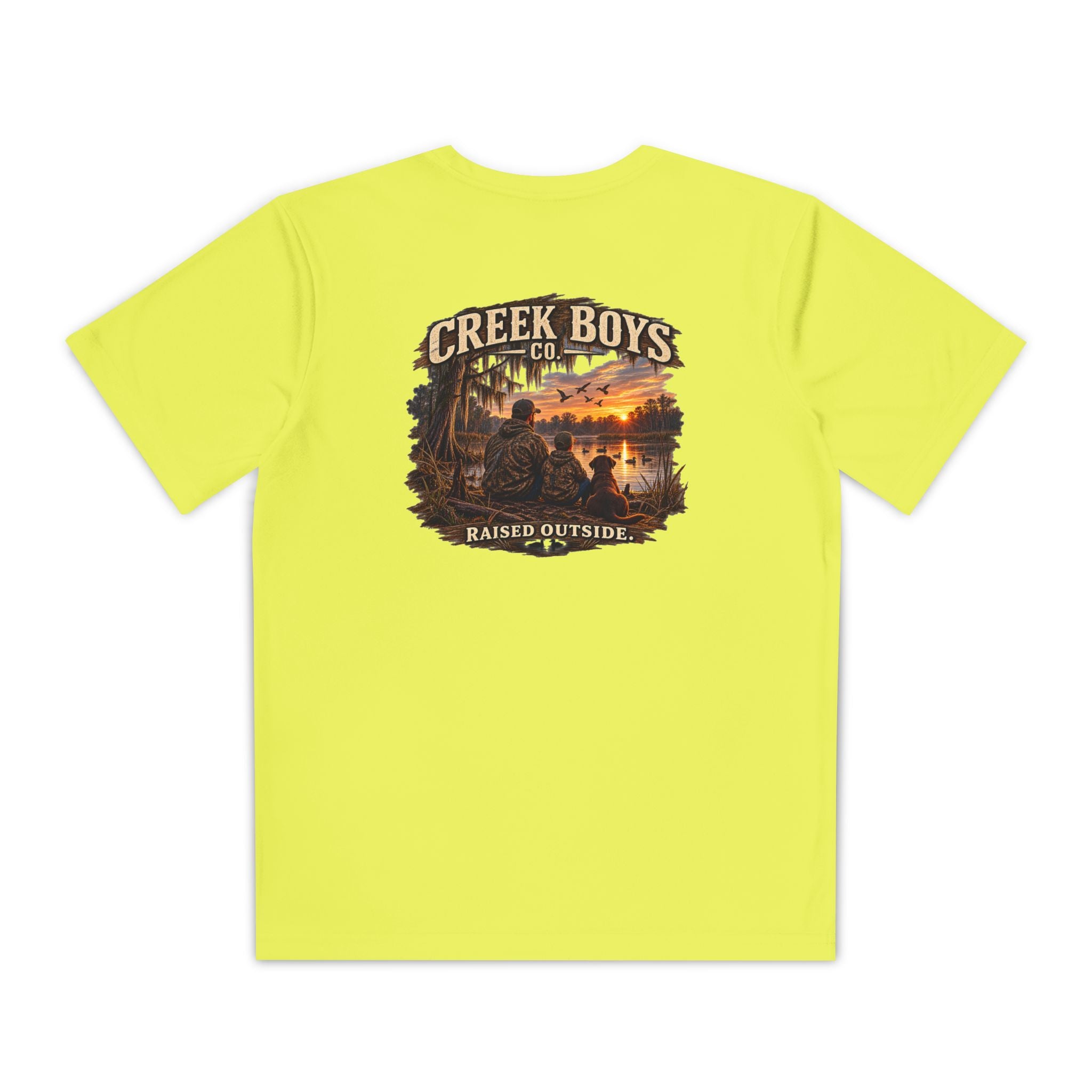 Raised Outside – Youth Duck Camp Tee