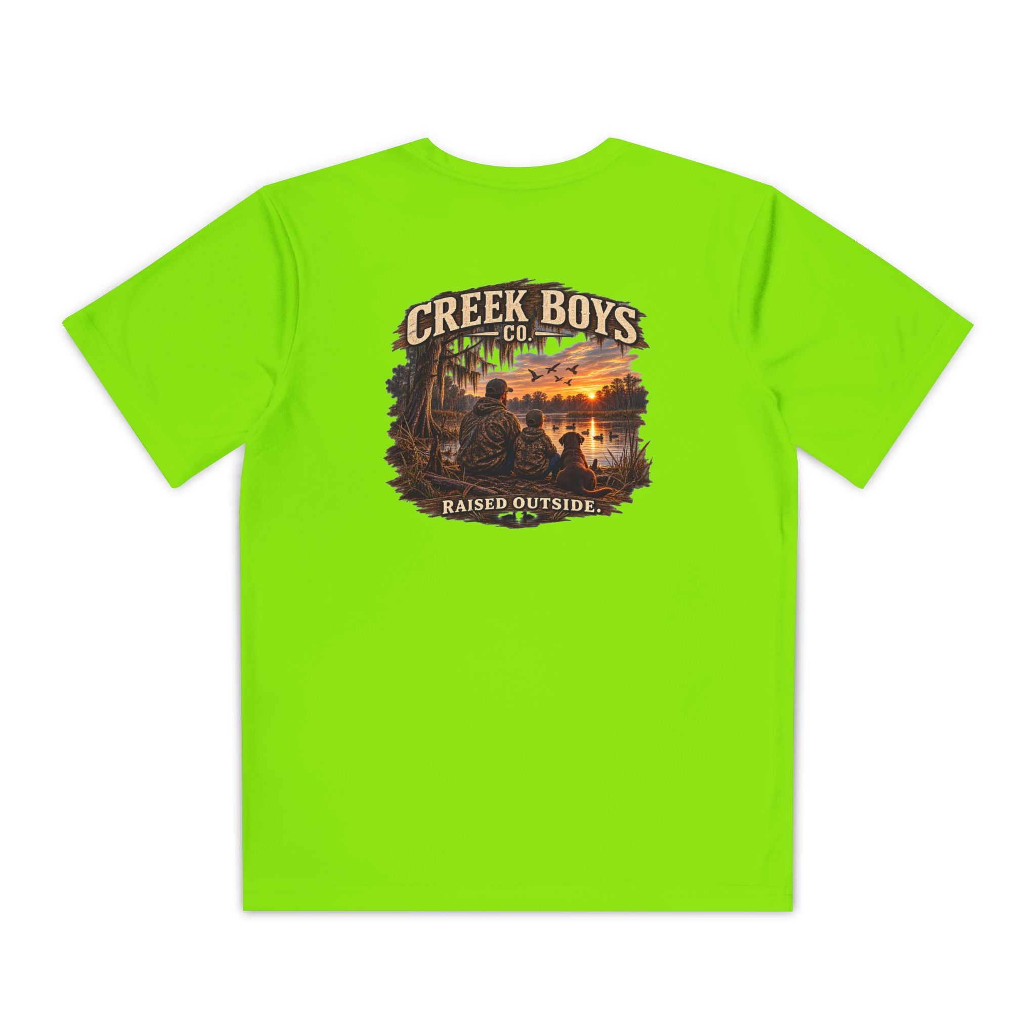 Raised Outside – Youth Duck Camp Tee
