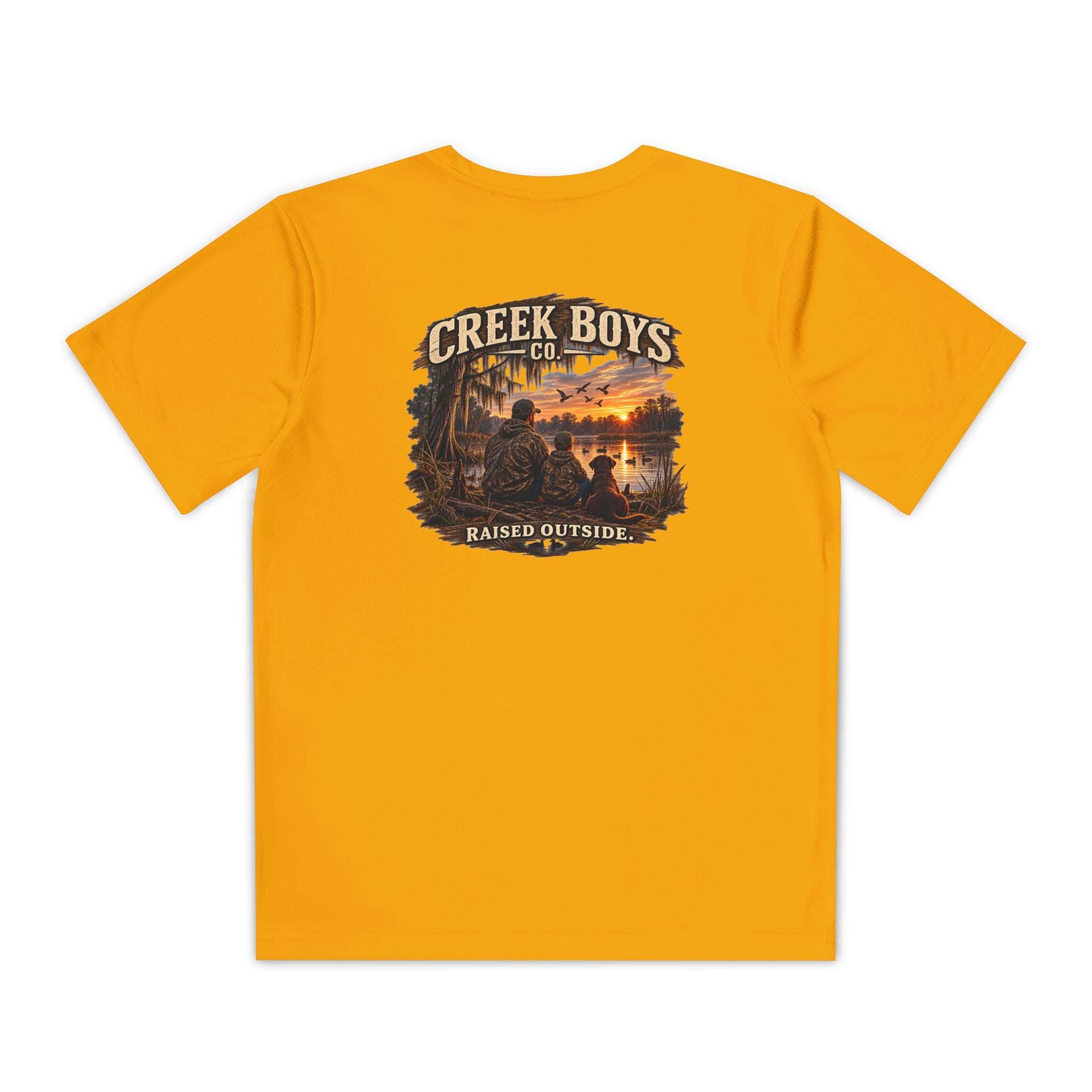 Raised Outside – Youth Duck Camp Tee