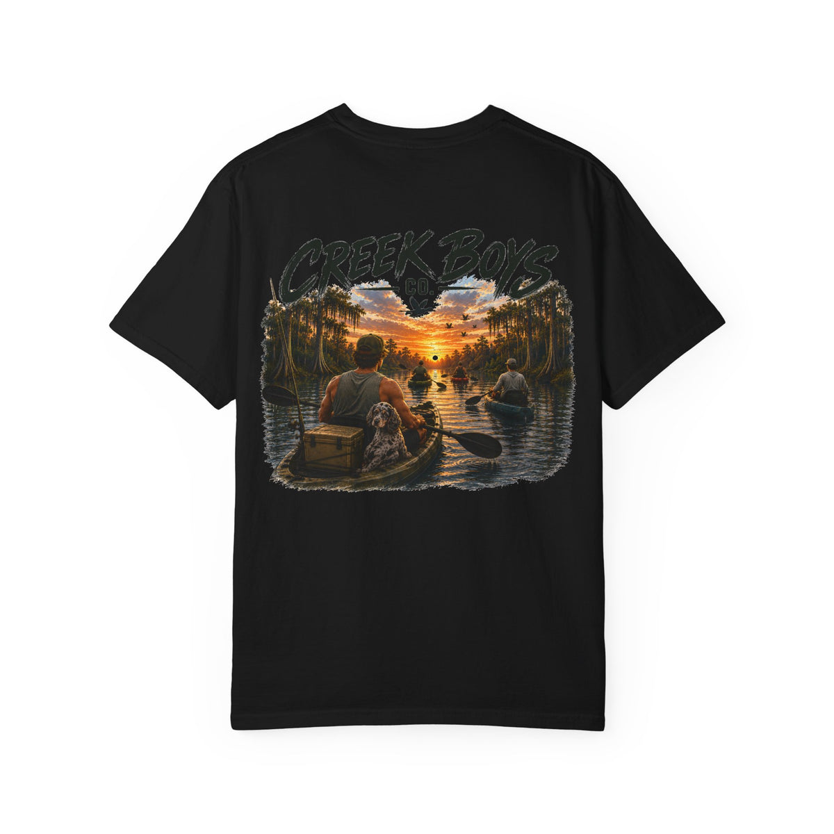 Raised Outside Creek Run Tee