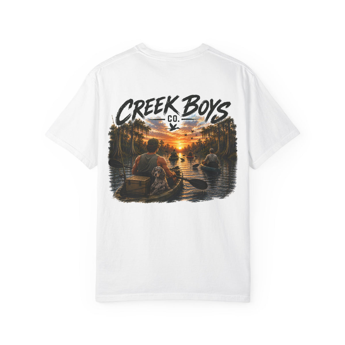 Raised Outside Creek Run Tee