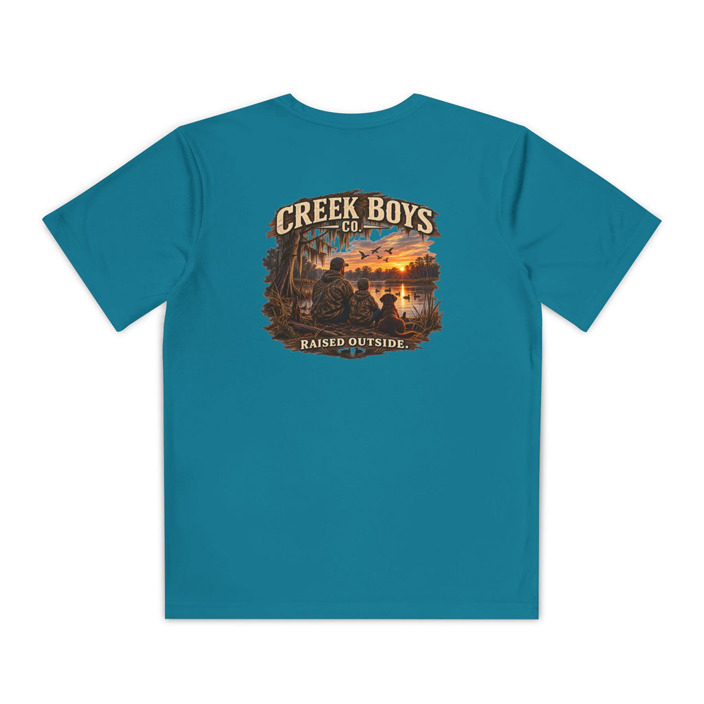 Raised Outside – Youth Duck Camp Tee