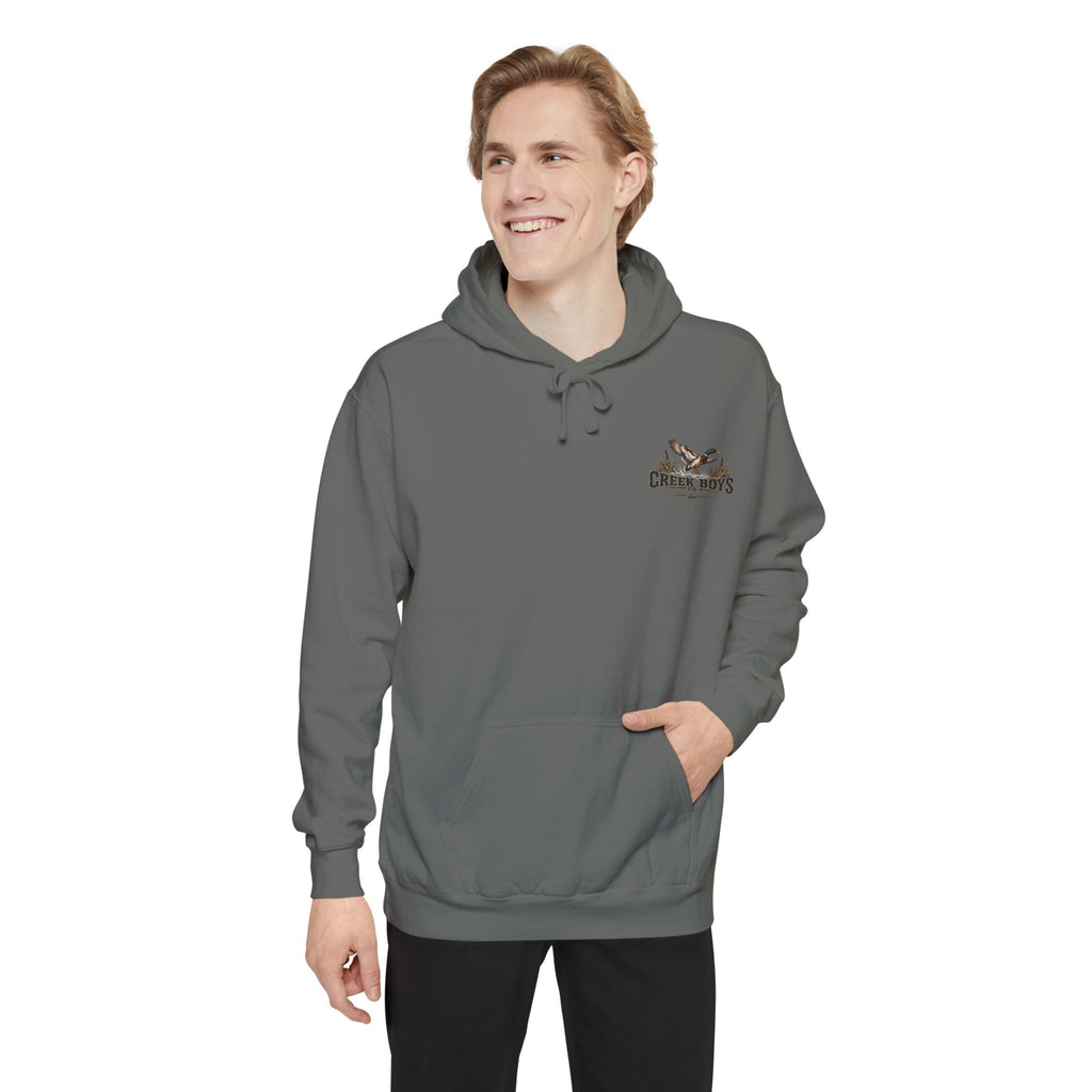 Raised Outside Duck Camp Premium Hoodie