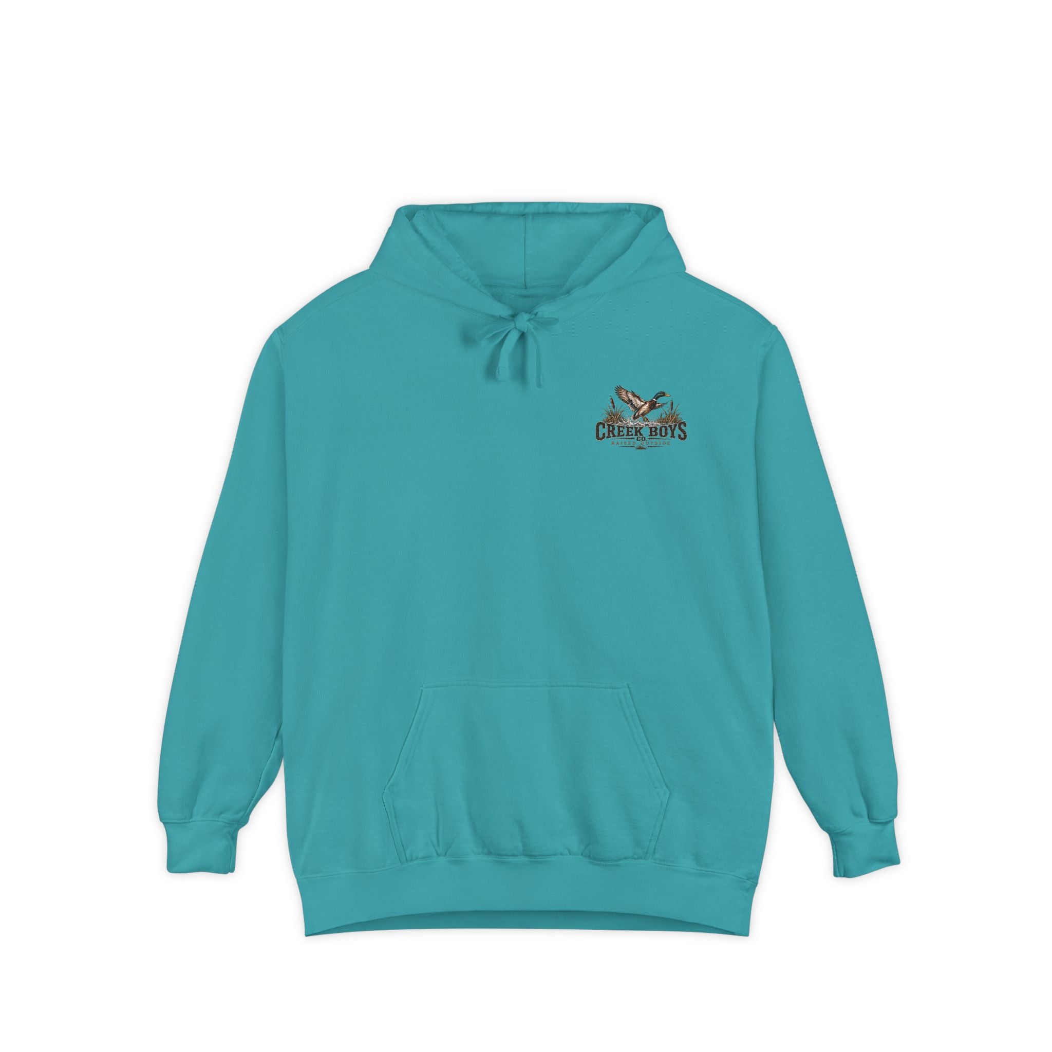 Raised Outside Duck Camp Premium Hoodie