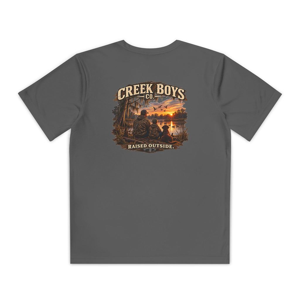 Raised Outside – Youth Duck Camp Tee