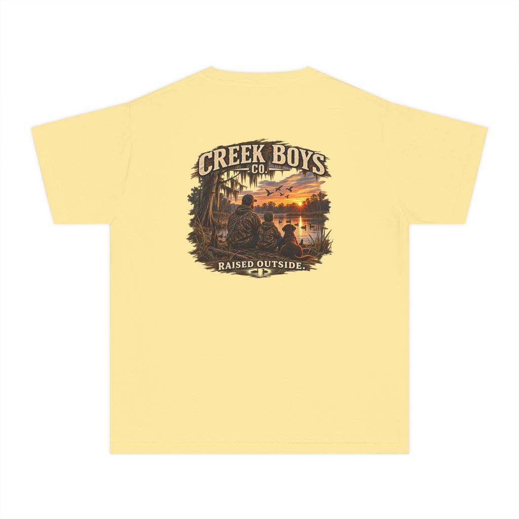 Raised Outside Duck Camp Youth Tee