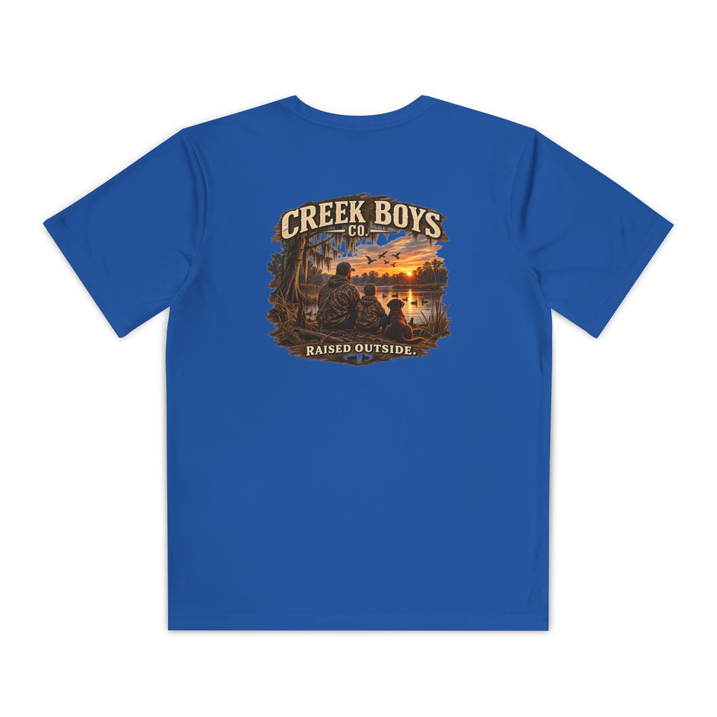 Raised Outside – Youth Duck Camp Tee