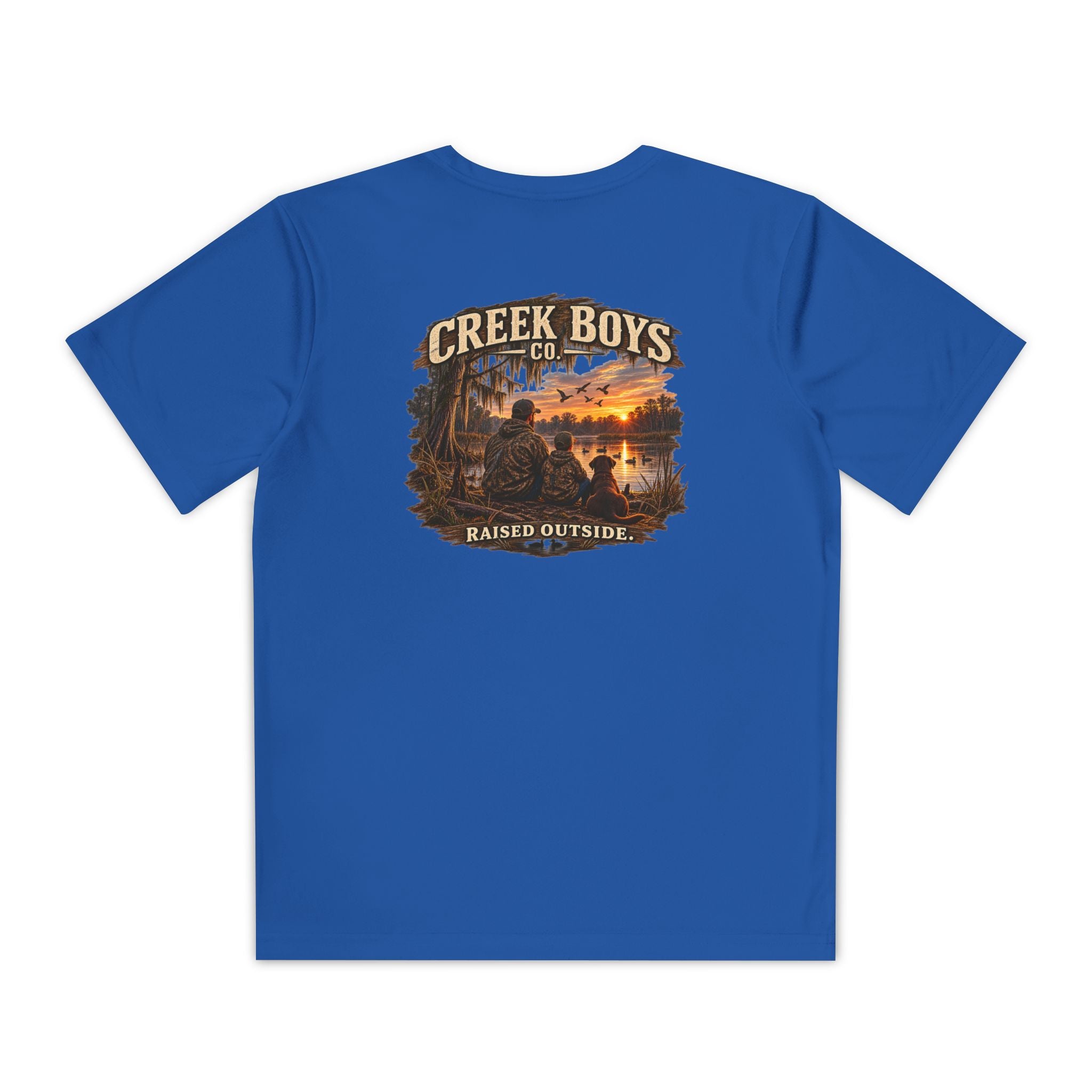 Raised Outside – Youth Duck Camp Tee