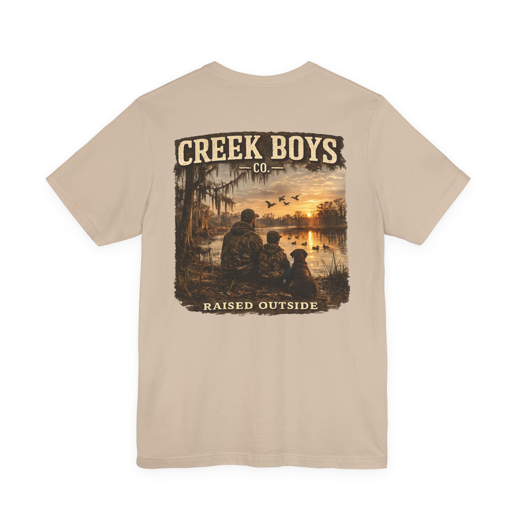 Raised Outside Duck Camp Tee