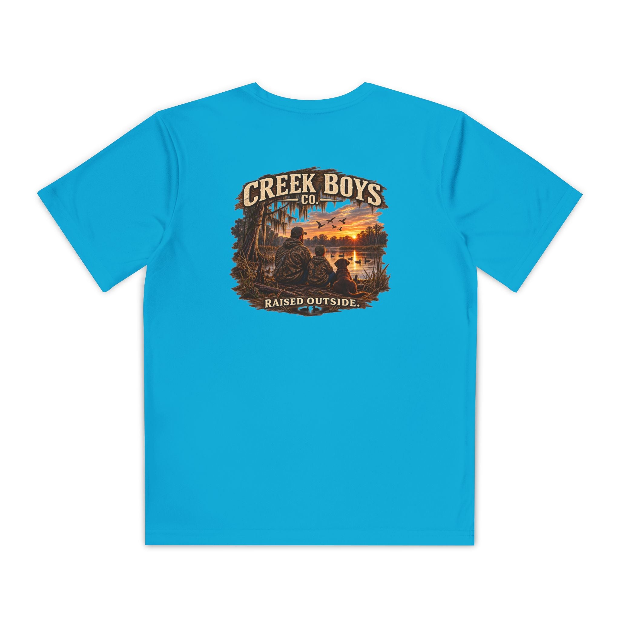 Raised Outside – Youth Duck Camp Tee