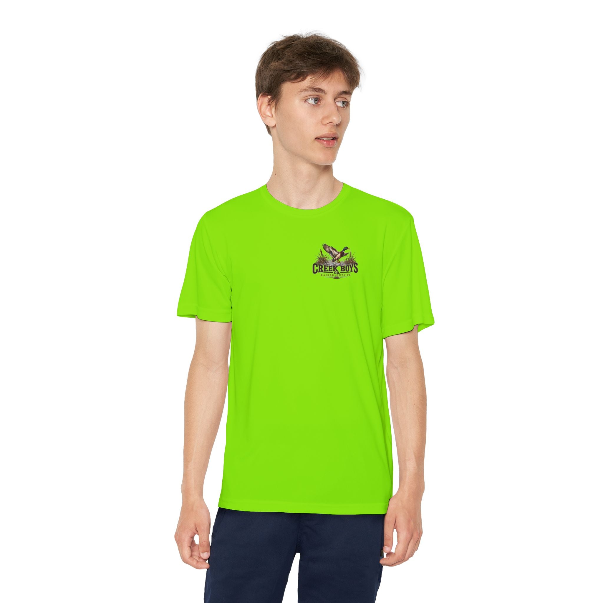 Raised Outside – Youth Duck Camp Tee