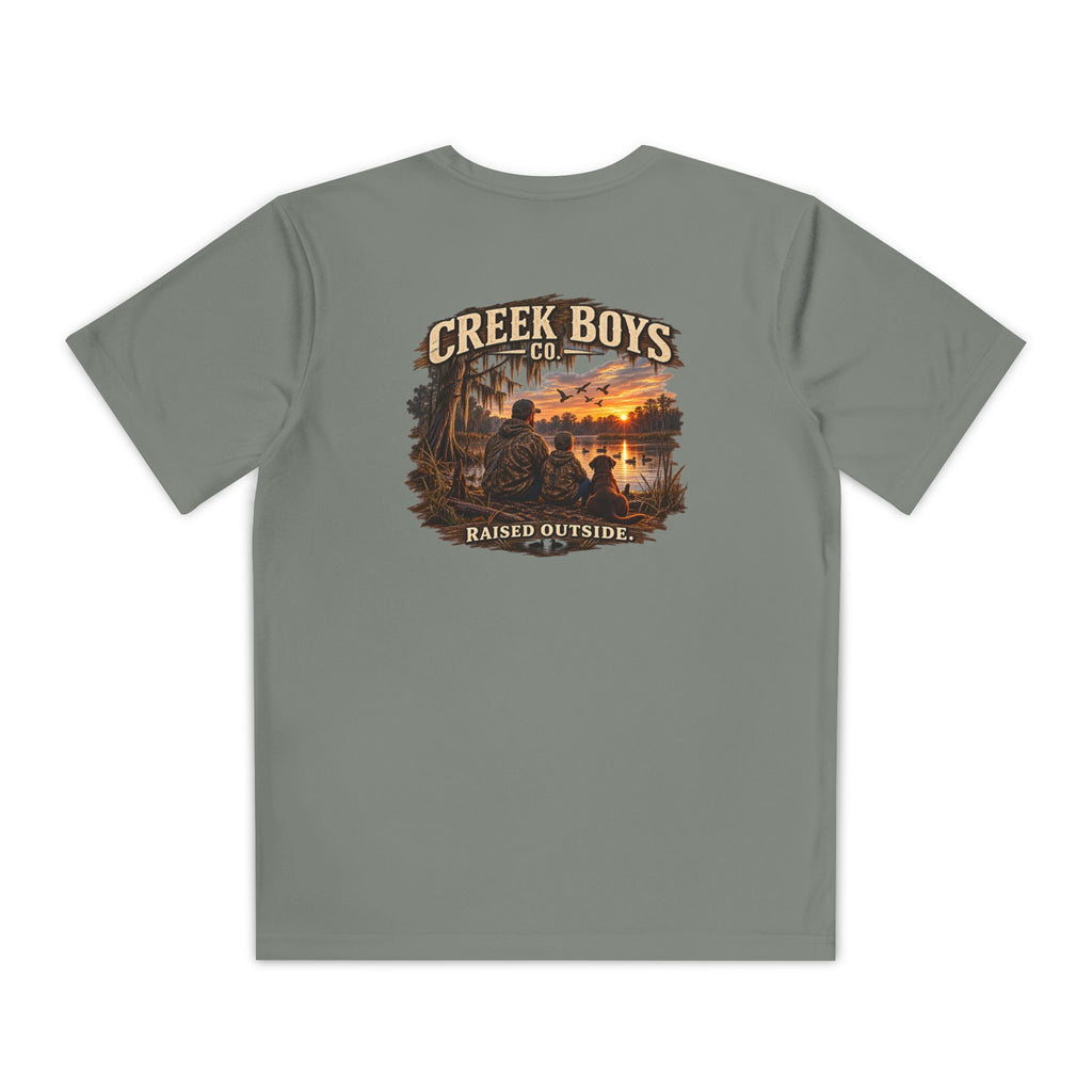 Raised Outside – Youth Duck Camp Tee