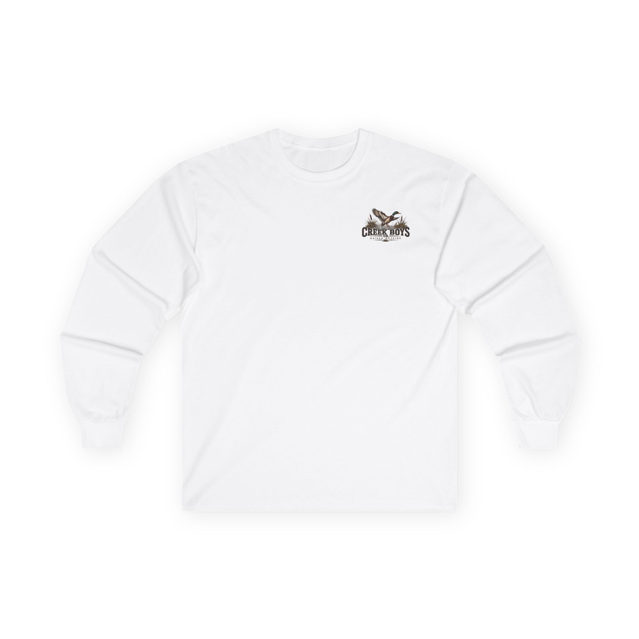 Creek Boys "Raised Outside"“ Duck Camp Long Sleeve Tee