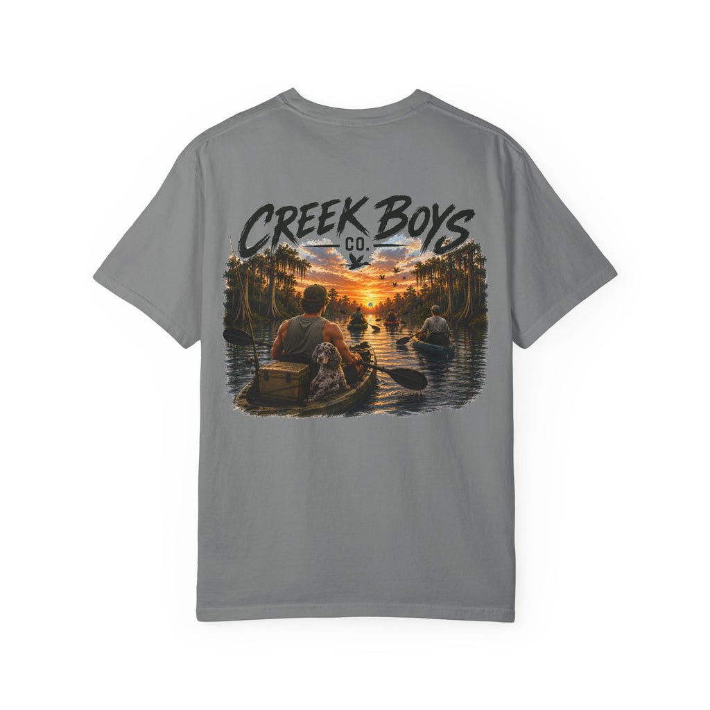 Raised Outside Creek Run Tee