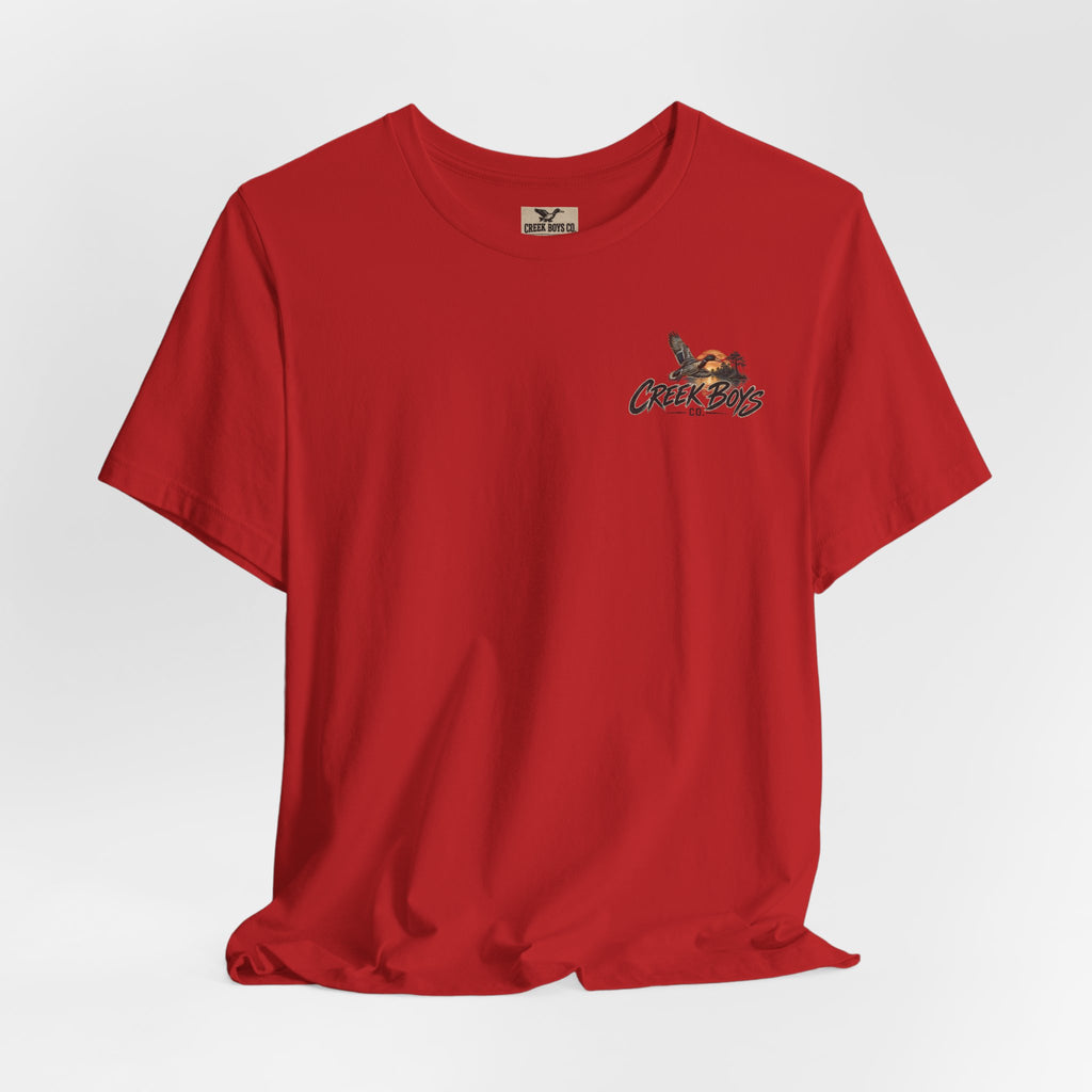 Raised Outside – Premium Creek Run Tee