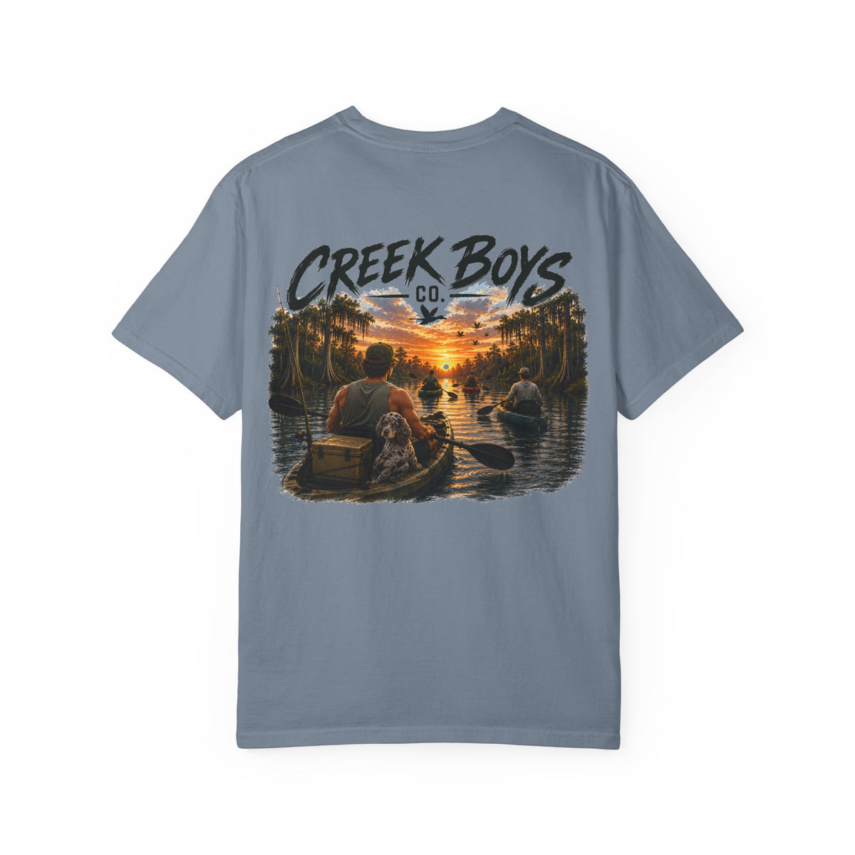 Raised Outside Creek Run Tee