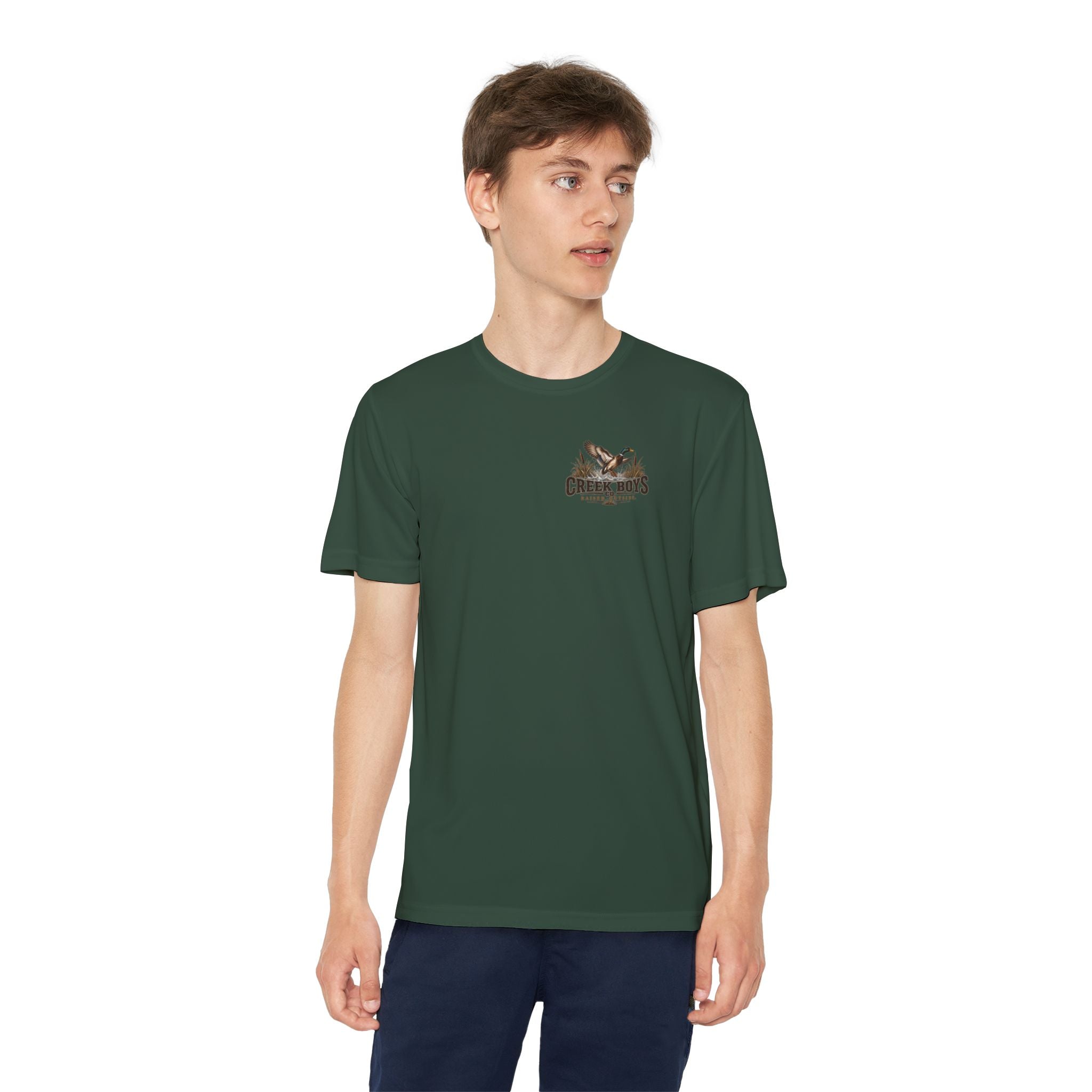 Raised Outside – Youth Duck Camp Tee