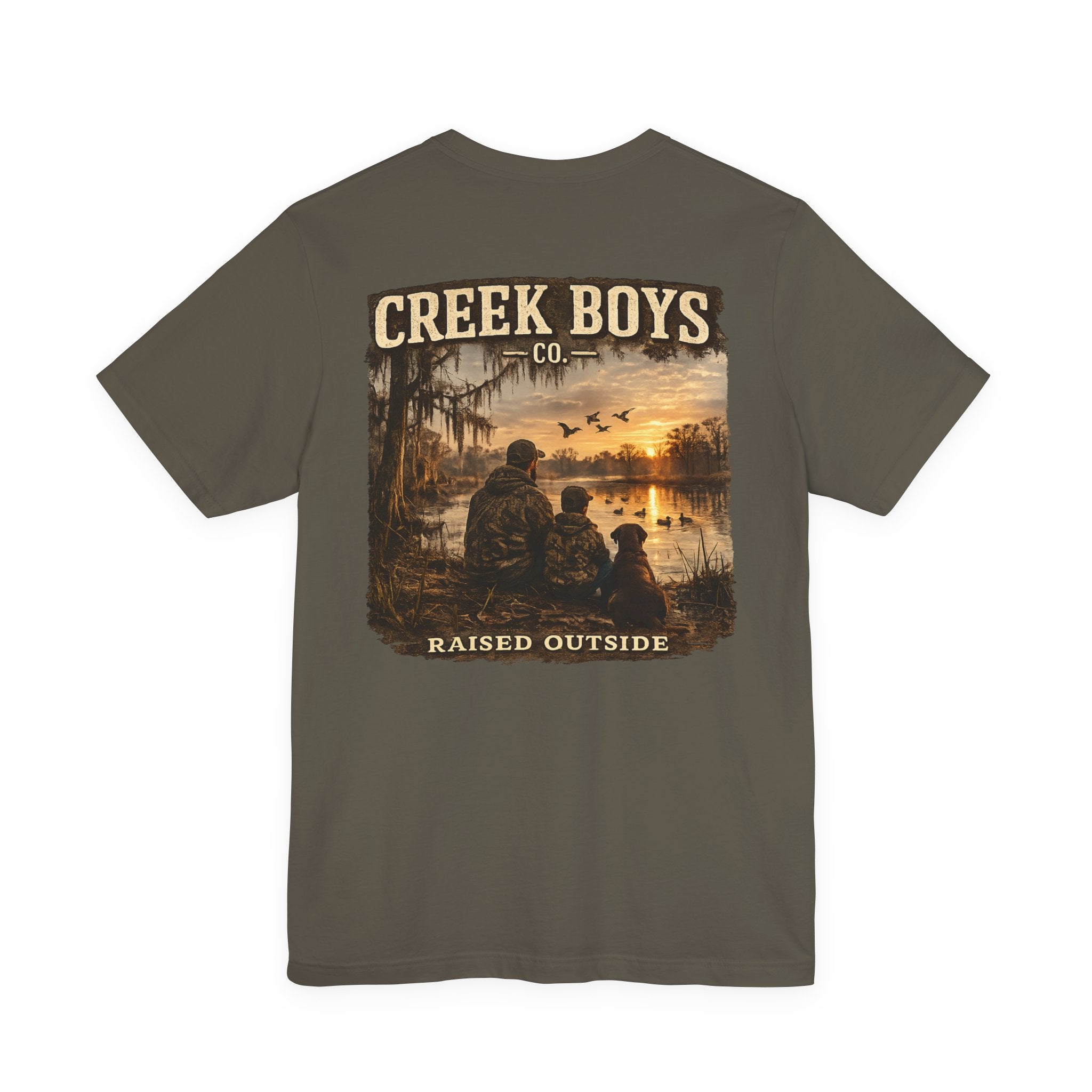 Raised Outside Duck Camp Tee
