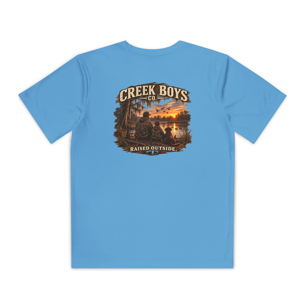 Raised Outside – Youth Duck Camp Tee