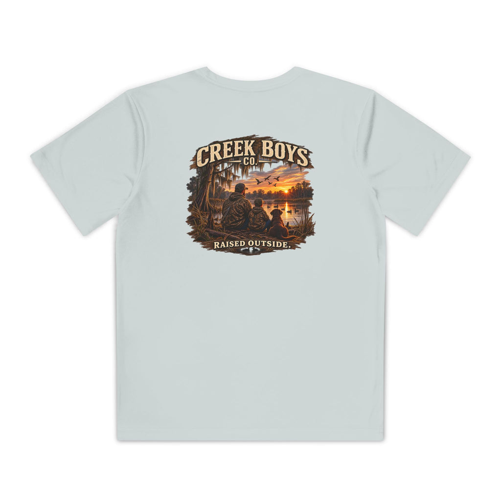 Raised Outside – Youth Duck Camp Tee