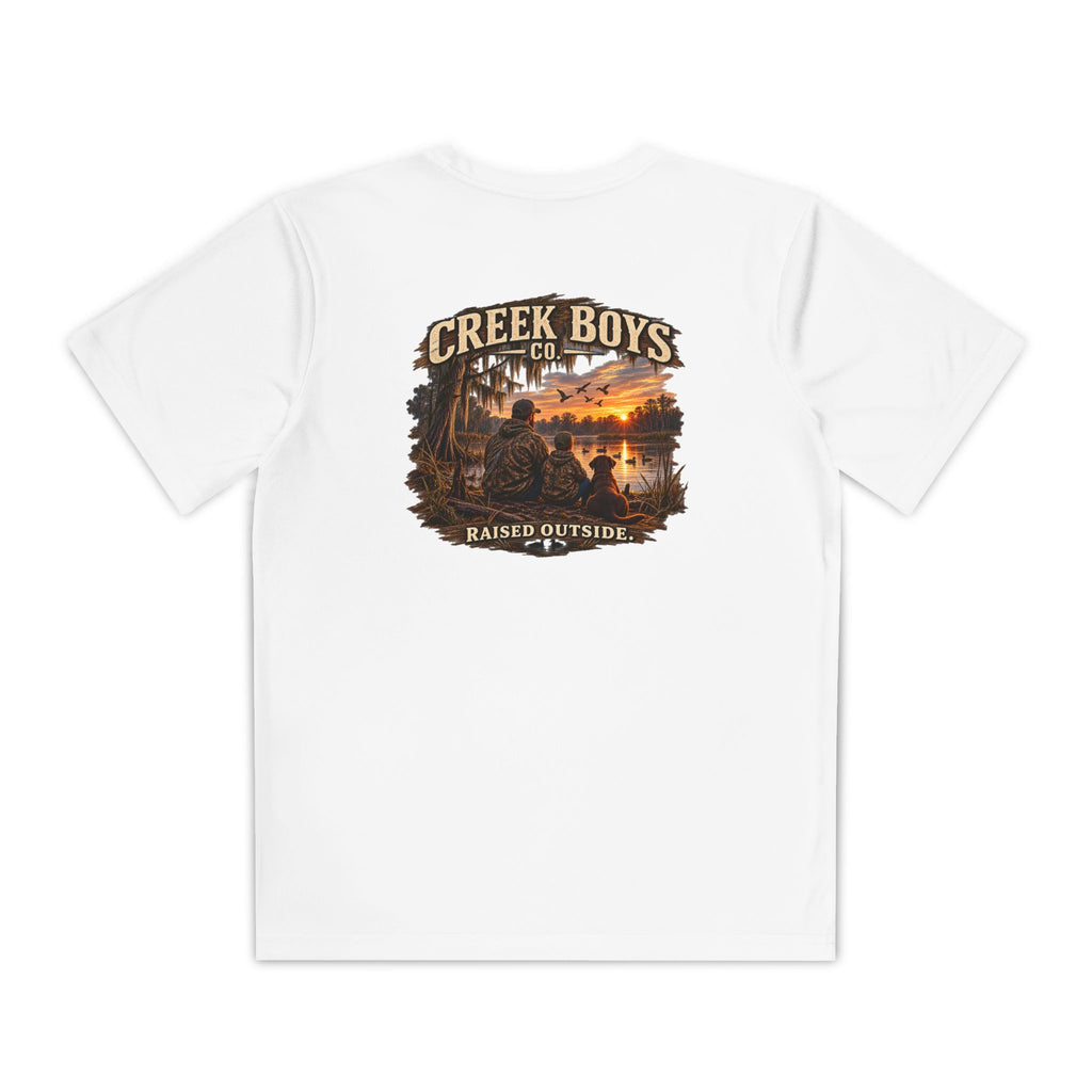 Raised Outside – Youth Duck Camp Tee