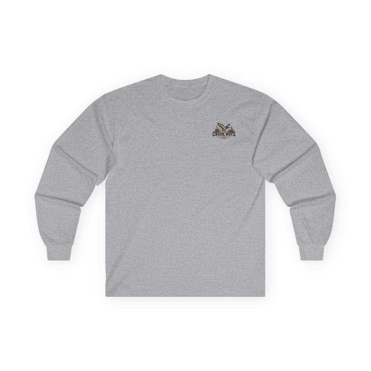 Creek Boys 'Raised Outside' Duck Camp Long Sleeve Tee